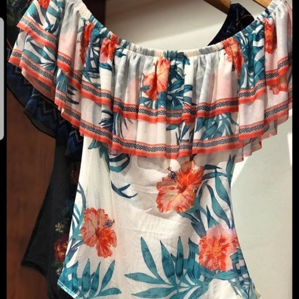 Floral Mesh Bodysuit